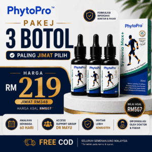 3 Botol Synovia Max+